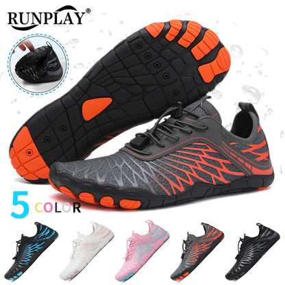 Scarpe da acqua da uomo, scarpe da spiaggia da donna, scarpe aqua da indossare a piedi nudi, scarpe da nuoto ad asciugatura rapida, scarpe da sport per guado, scarpe da canottaggio, pesca e surf