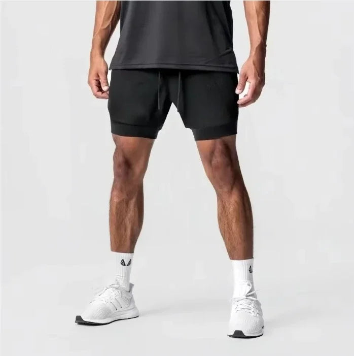 Short double épaisseur imprimé sur le côté « Dragon Ball Anime GOKU », pantalon d'été américain pour homme, style sportif, ample et respirant