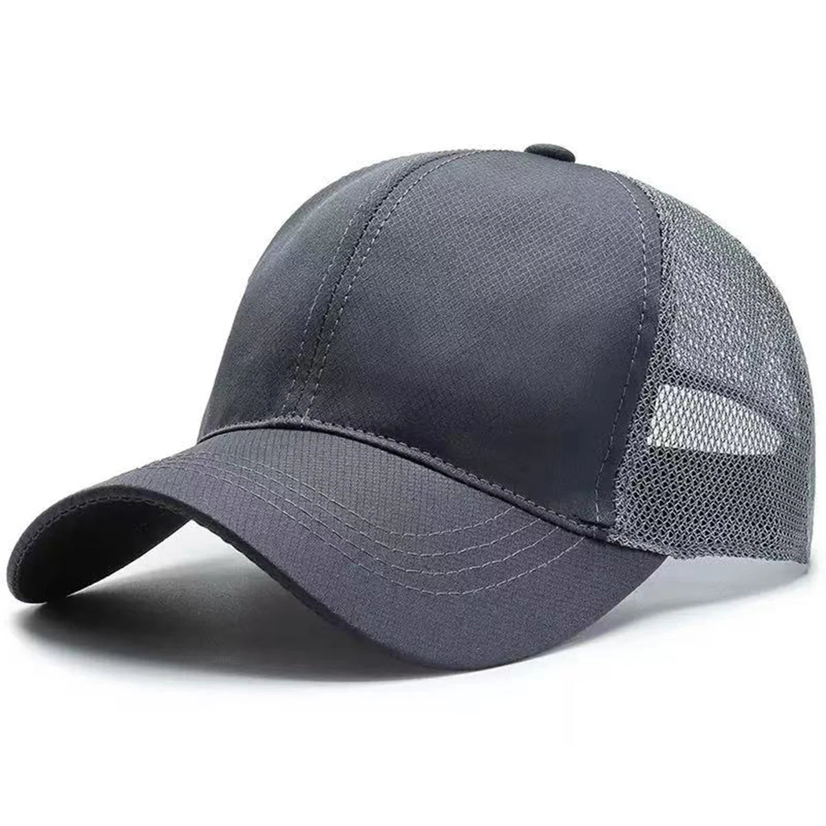 Unisex vienspalvės beisbolo kepurės su tinkleliu, pavasario ir vasaros lauko reguliuojamos kasdieninės kepurės, apsauginės nuo saulės kepurės, sportinės kepurės