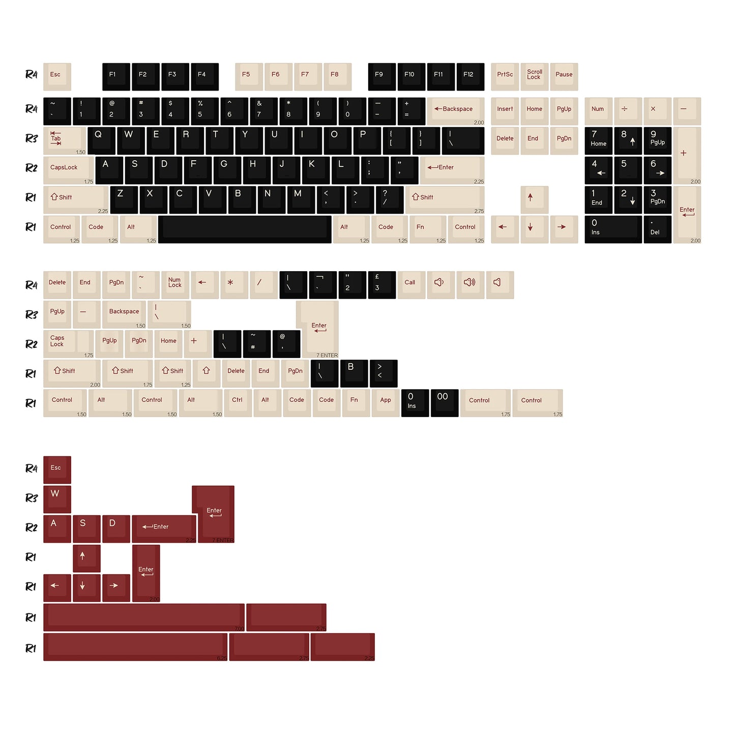 KBDiy GMK MarrsGreen Keycap Retro PBT ISO Double Shot Cherry Profile Keycaps For MX Switches Mechanical Gaming Keyboard Key Caps