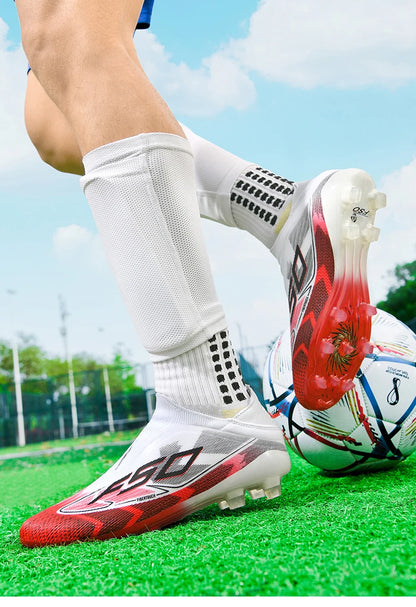Chaussures de football pour hommes, neuves, pour terrain gazonné, professionnelles, originales, résistantes, décontractées, chaussures de football de qualité supérieure, ultralégères