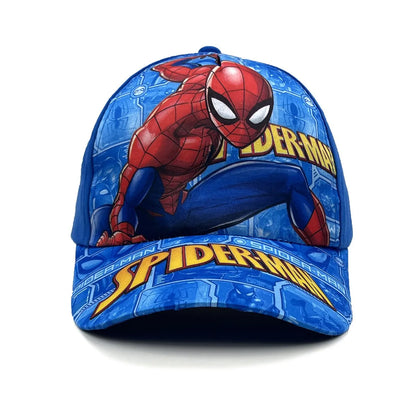 Marvel Spider-Man anime figura, bejzbol kapa, dječja crtana kapa s vrhom, pamuk-poliester pokrivalo za glavu, zaštićeno od sunca za sve četiri godišnja doba, pokloni
