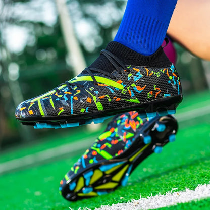 Professionele voetbalschoenen voor heren, ademend mesh, antislip voetbalschoenen, snelle sneakers, modieuze voetbalschoenen voor kunstgras voor heren