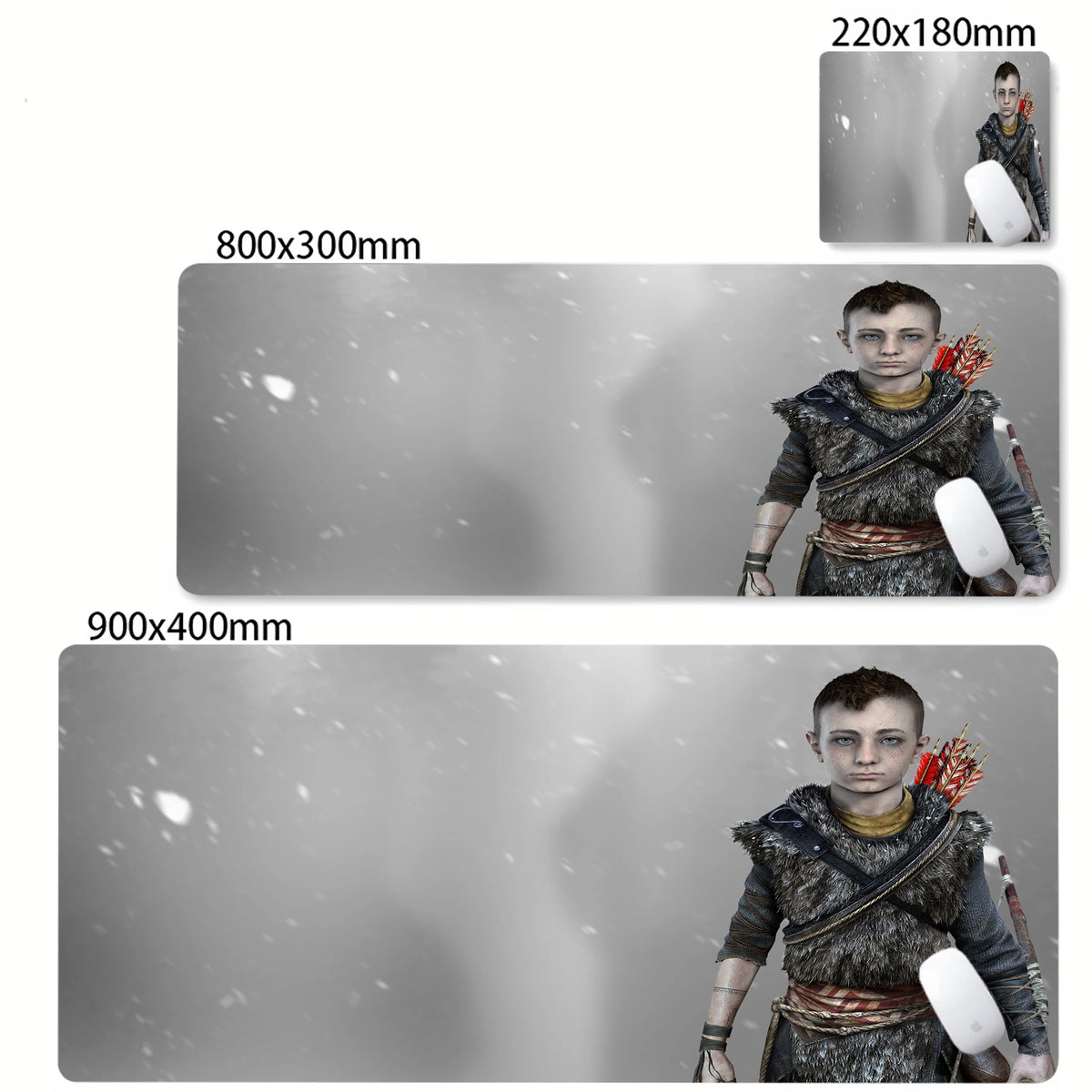 XXL egérpad God of War íróasztali szőnyeg PC-s játék kiegészítők billentyűzet számítógépes egérpad játékosok számára nagy szekrény irodai asztal szőnyeg