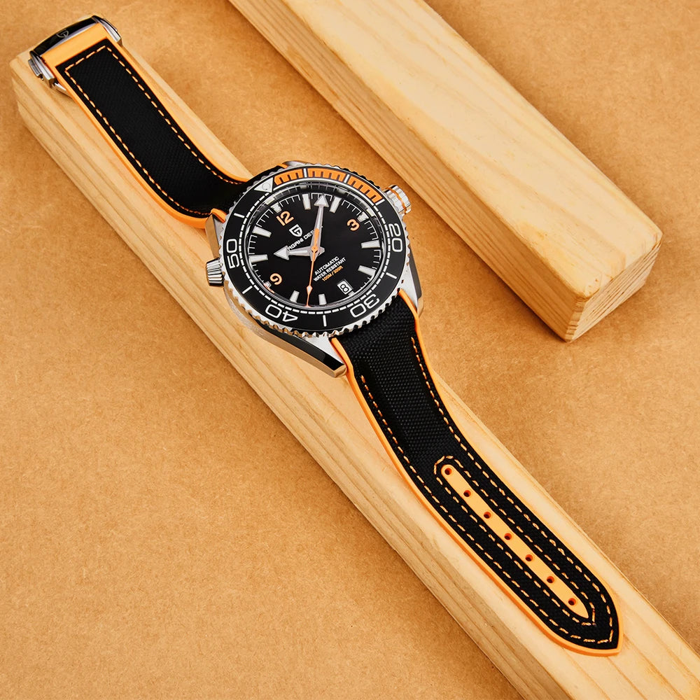 2025 PAGANI DESIGN V2 42MM Men's Watch Sapphire Luxury Mechanical Wristwatch Japan Movement Stainless Steel Waterproof Men's Watches