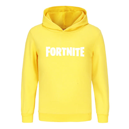 Vaikiškas Fortnite kūdikiškas animacinio stiliaus džemperis su gobtuvu, unisex, berniukams, ilgomis rankovėmis, jaunimui, mergaitėms, laisvalaikio paltukai 1354