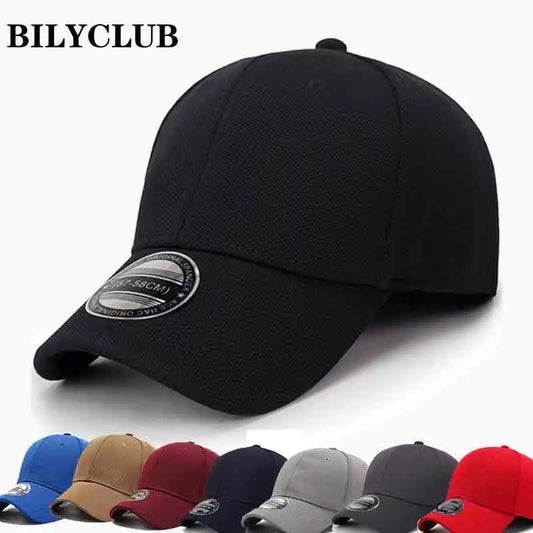2026 High Quality Baseball Cap Men Snapback Hats Caps Men  Fitted Closed Full Cap Women Gorras Bone Male Trucker Hat Casquette