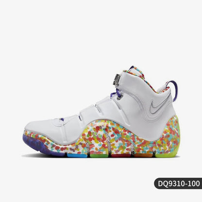 Nike eredeti LeBron 4 férfi magas szárú kosárlabdacipő DQ9310-100
