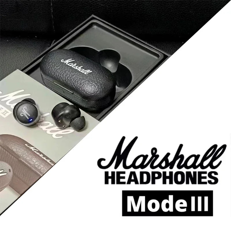 Marshall MOTIF II ANC True Wireless Earbuds Bluetooth Active Noise Cancelling Headphones Hi-Fi Deep Bass In-ear Earphones Mic