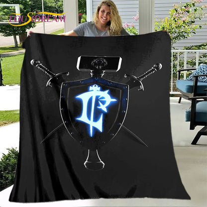 World of Warcraft, WOW Game Gamer Soft Plush Blanket,Flannel Blanket Throw Blanket for Living Room Bedroom Bed Sofa Picnic Cover