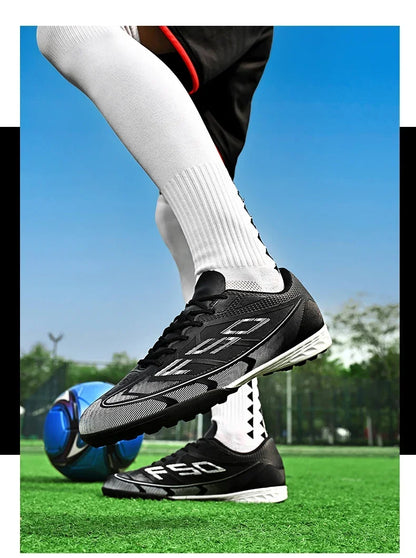 Chaussures de football TF pour hommes, résistantes, décontractées, professionnelles, ultralégères, de qualité supérieure, pour l'entraînement au football