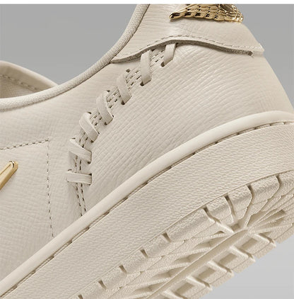 Nike Authentic Air Jordan 1 MM Low Small Gold Hook Women's Sneakers FN5032-200