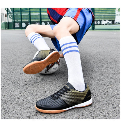 Indoor Soccer Cleats Men Professional Futsal Shoes Anti-Skid Men’s Football Boots Original Hard Court Chuteira Society Futebol
