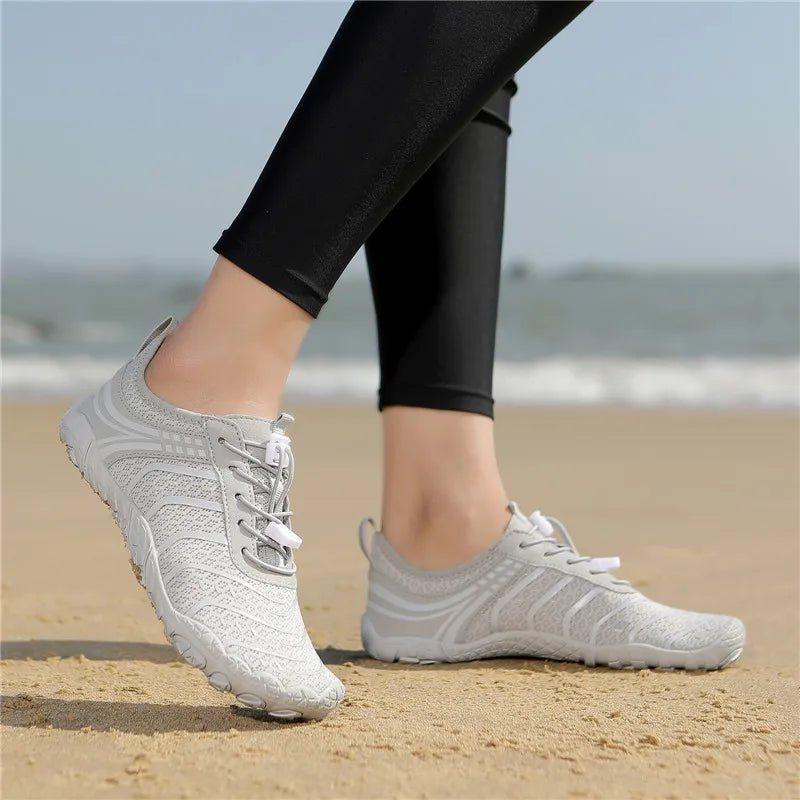 Barefoot Beach Aqua Shoes for Men and Women Quick-Dry Summer Water Shoes Outdoor Wading Sneakers Lightweight Water Sports Shoes