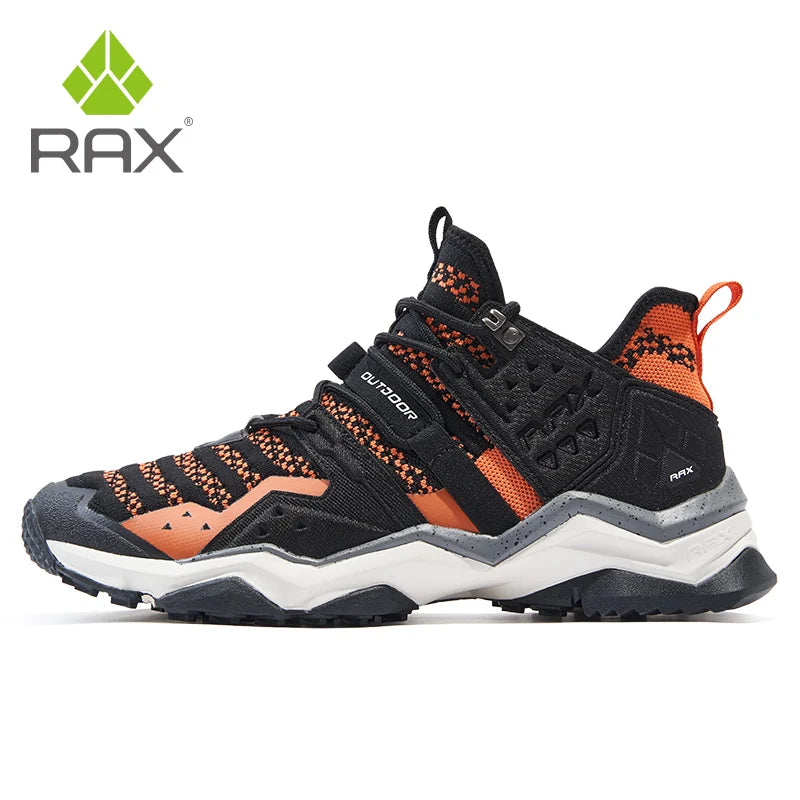 RAX Outdoor Breathable Hiking Shoes for Men Lightweight Walking Trekking Wading Shoes Sport Sneakers Men Outdoor Sneakers Male