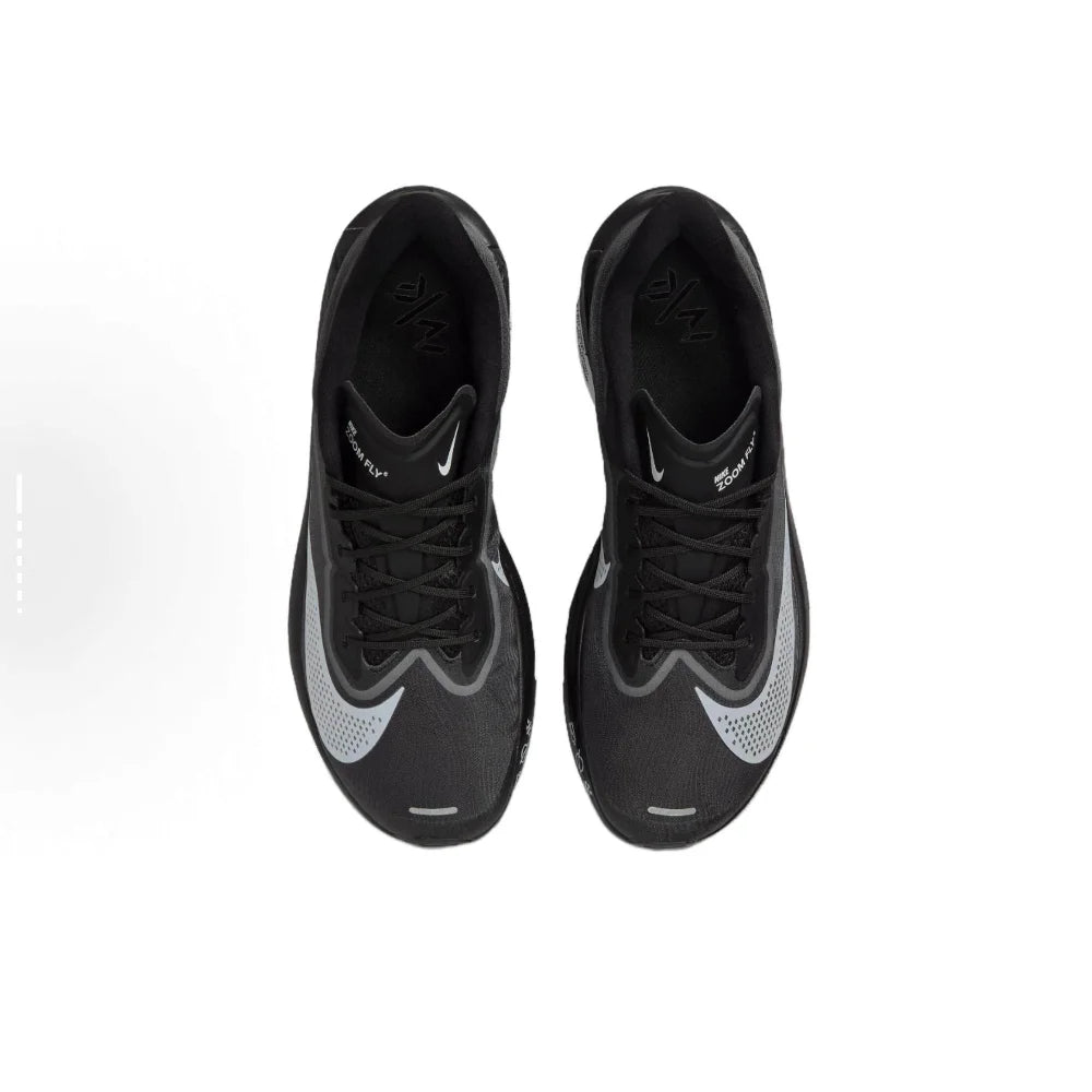 Nike Zoom Fly 6 Comfortable Low-Top Slip-Resistant Durable Running Shoes Men's Black/Grey FN8454-001