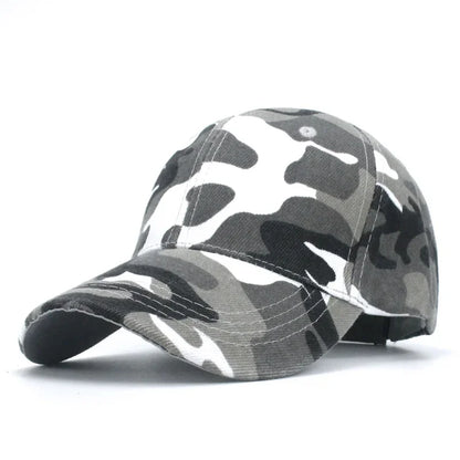 Casquettes de baseball camouflage pour homme, casquette tactique anti-UV, ajustable, style militaire, camouflage, airsoft, chasse, camping, randonnée, pêche