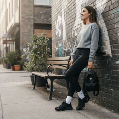 POIZON Nike Air Max Plus Triple Black Women's
