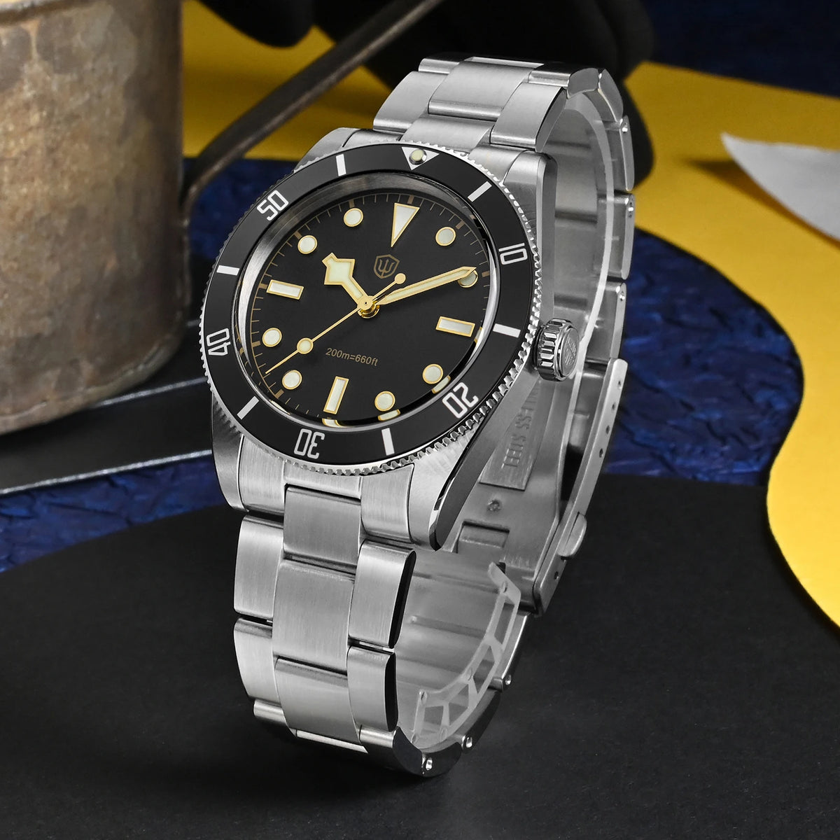 Watchdives WD7922 BB54 Quartz Watches VH31 20Bar Waterproof Luminous Sapphire Crystal Ar 37Mm Fashion Stainless Dive Wrist Watch