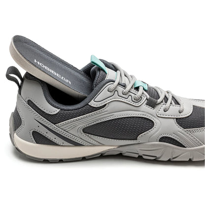 HOBIBEAR Chaussures minimalistes rétro à bout large pour hommes et femmes, idéales pour la marche, la randonnée et la course à pied