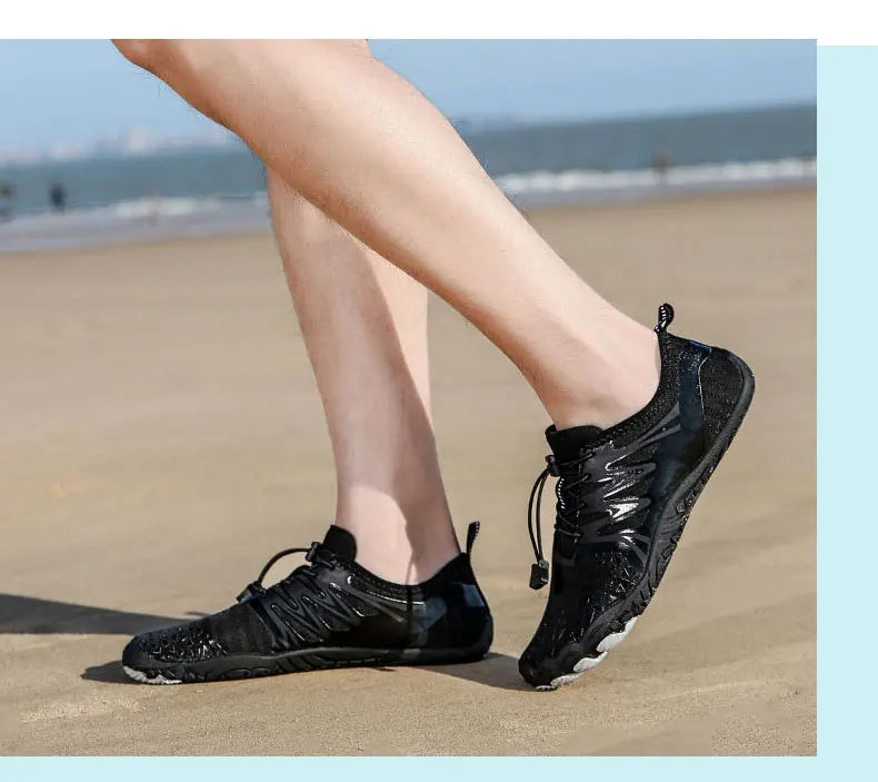 EOCENE Sapatilhas aquáticas barefoot para homem e mulher, de secagem rápida, para desportos ao ar livre, praia, natação, fitness, caminhada na água, caminhadas e ciclismo