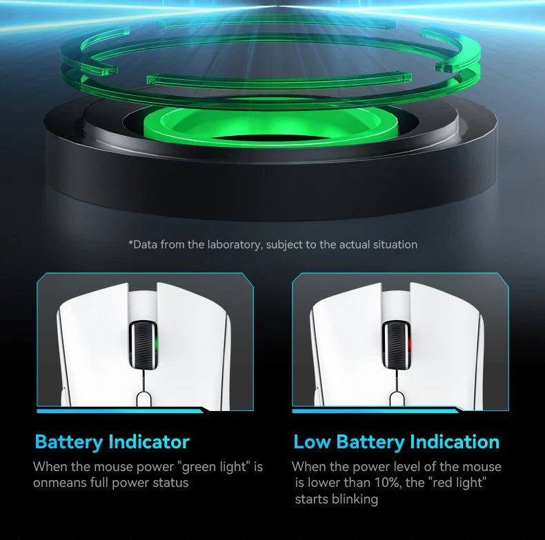 Mysz Bluetooth ATTACK SHARK R1 – viralowa mysz recenzowana przez influencerów, oryginalna prosto od marki, sensor PAW3311 z 1K Hz do gamingu