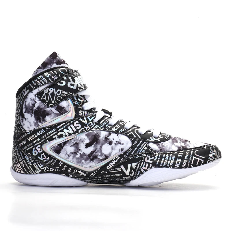 2026 New Arrival Boxing Sport Shoe Youth Wearable Wrestling Shoes Men Indoor Men Fighting Shoes Non-Slip Men Boxing Sneakers