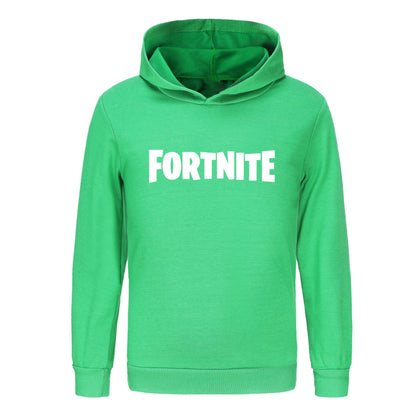 Vaikiškas Fortnite kūdikiškas animacinio stiliaus džemperis su gobtuvu, unisex, berniukams, ilgomis rankovėmis, jaunimui, mergaitėms, laisvalaikio paltukai 1354