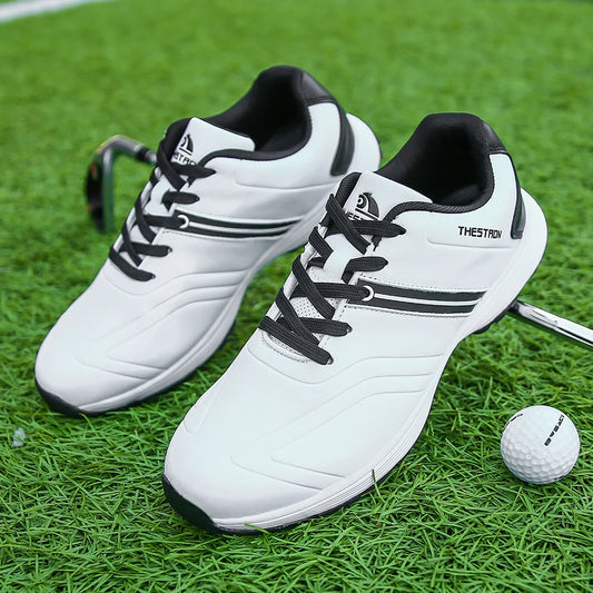 Waterproof Men's Golf Shoes Professional Lightweight Golfer Footwear Outdoor Golfing Sport Trainers Athletic Sneakers Brand