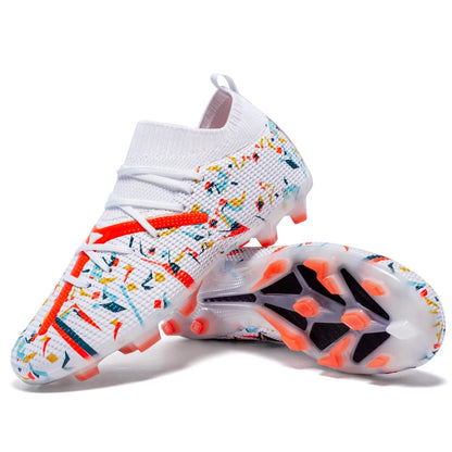 Professionele voetbalschoenen voor heren, ademend mesh, antislip voetbalschoenen, snelle sneakers, modieuze voetbalschoenen voor kunstgras voor heren