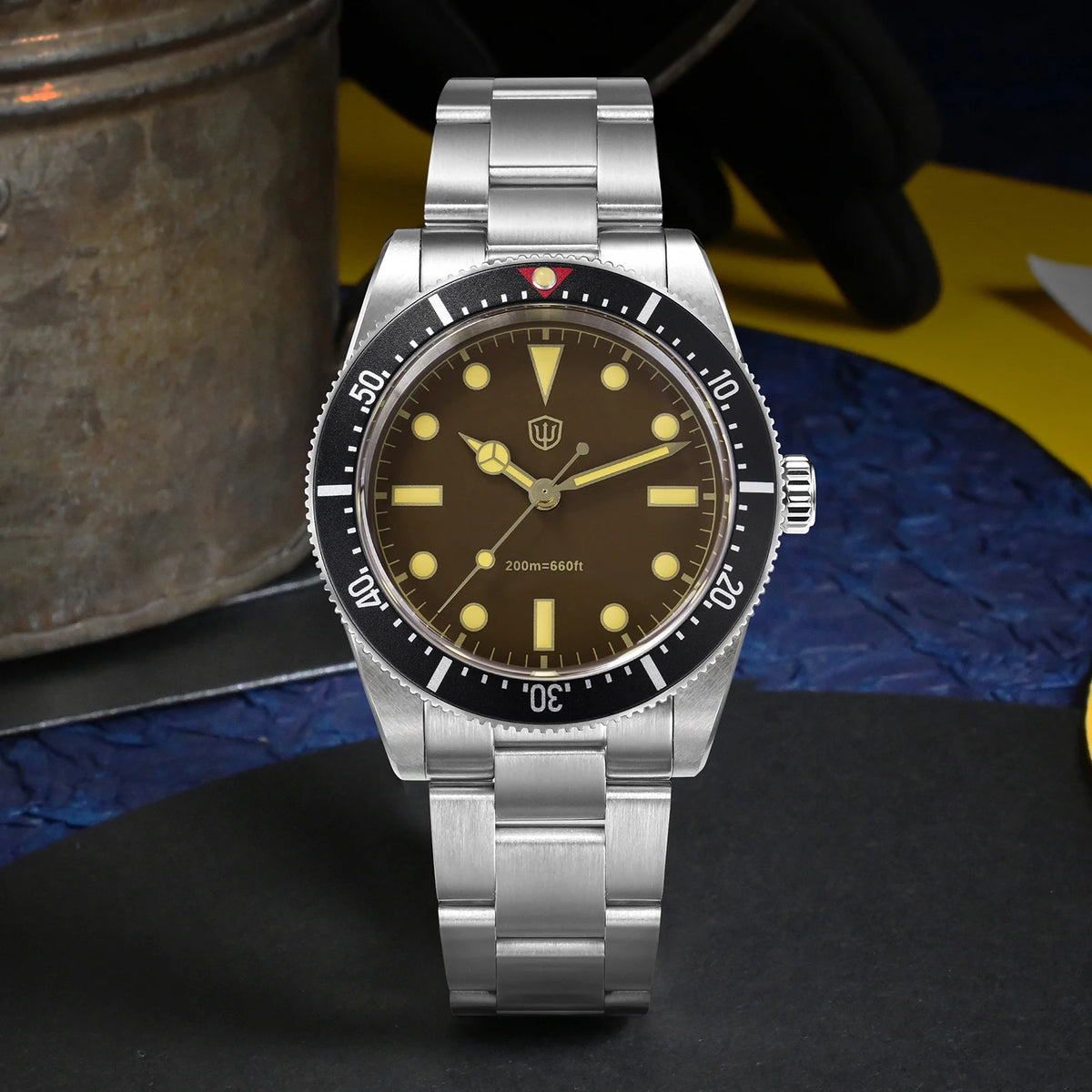 Watchdives WD7922 BB54 Quartz Watches VH31 20Bar Waterproof Luminous Sapphire Crystal Ar 37Mm Fashion Stainless Dive Wrist Watch