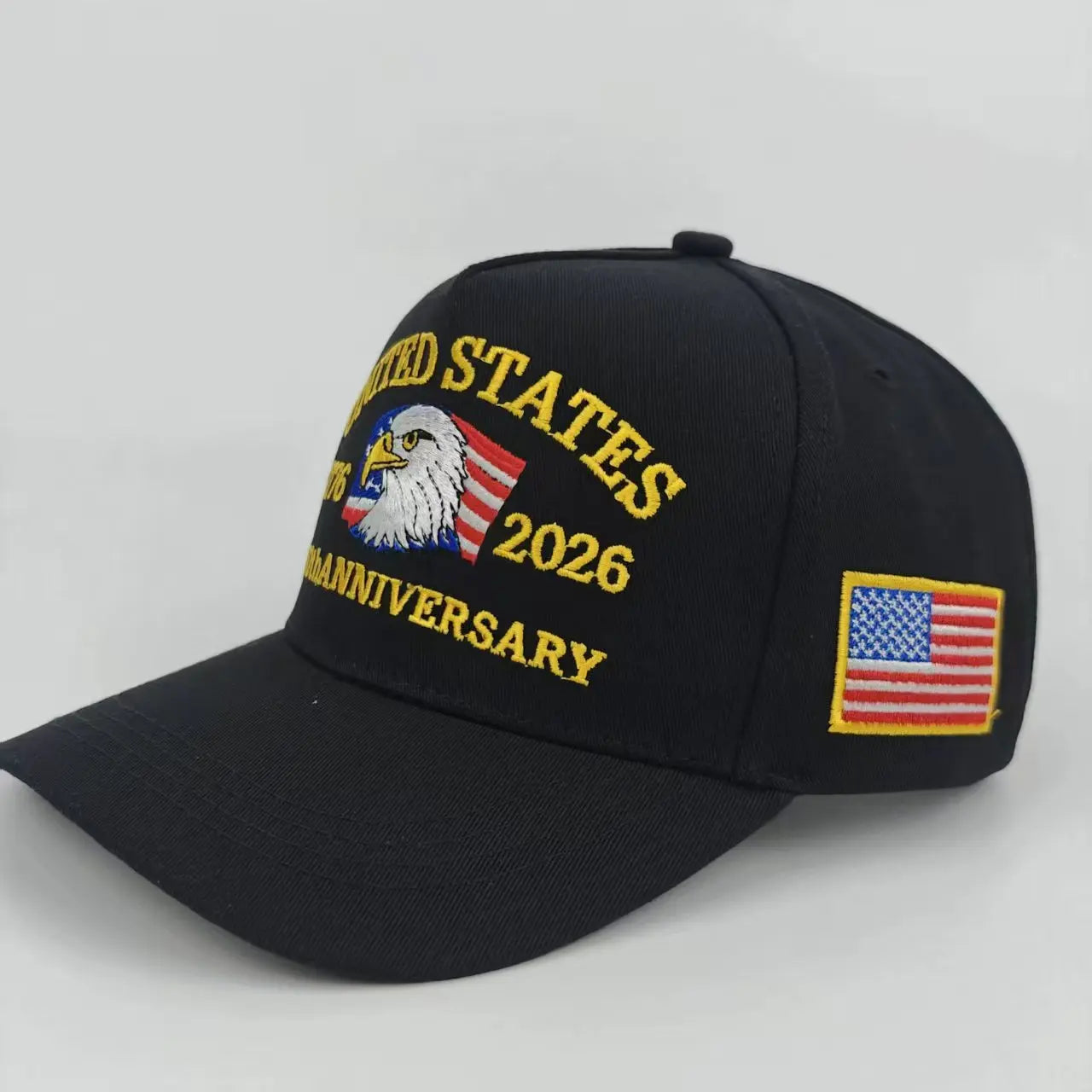 250th Anniversary Hat USA Patriotic Baseball Caps Eagle Embroidered Baseball Hats for Men Women 250 Year Anniversary Cap