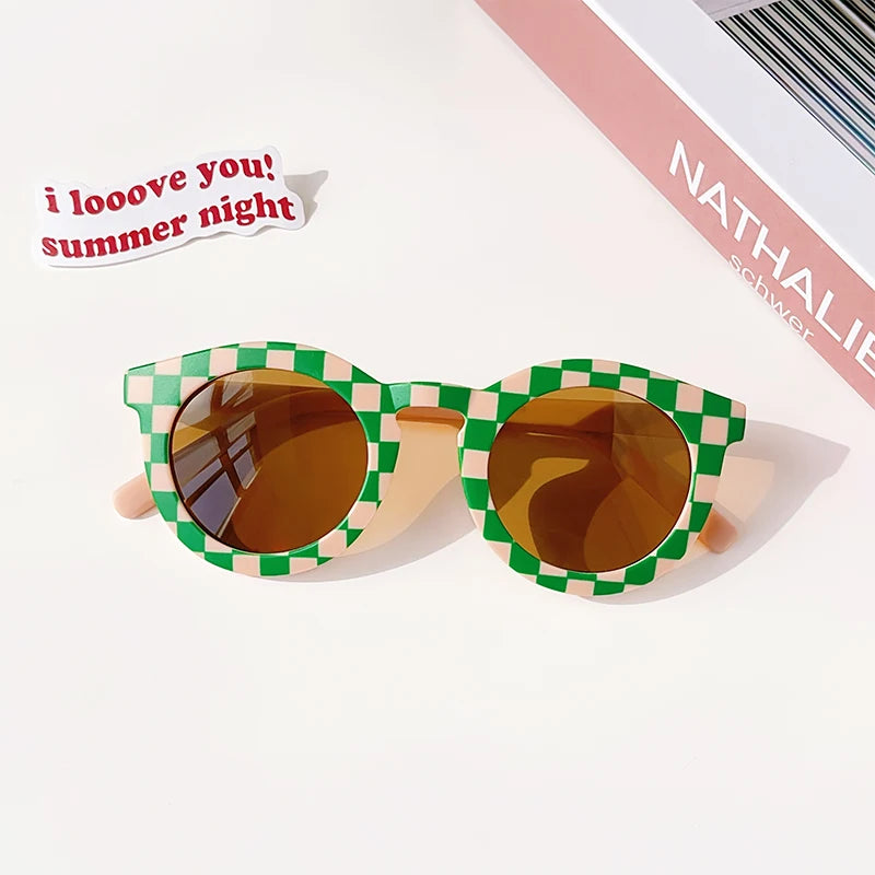2026 Kids Personality Classic Outdoor Sun Protection Sunglasses Boys Girls Colors Protect Eyes Baby UV400 Sunglasses Children