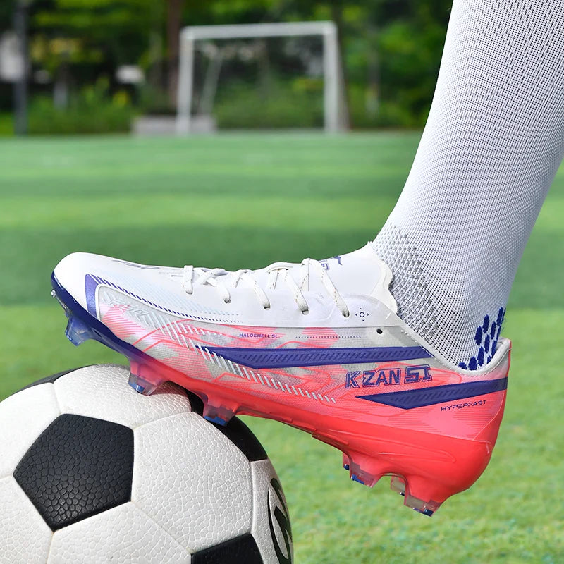 Nouvelles chaussures de football pour hommes, crampons, chaussures de football unisexes TF/FG, chaussures de futsal professionnelles, ultra-légères, de haute qualité, baskets en promotion.