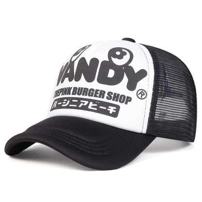 Gorras de béisbol unisex con letras VANDY impresas, para primavera-verano, al aire libre, ajustables, informales, gorras tipo «dad hat», gorras de protección solar, gorras deportivas