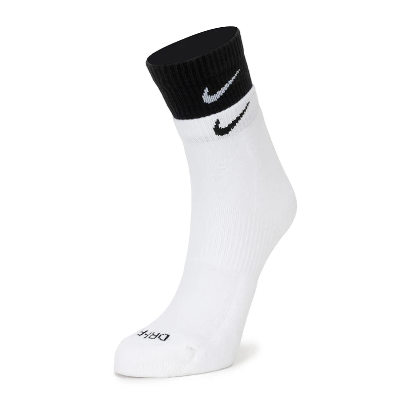 Κάλτσες Nike για άνδρες και γυναίκες, για γυμναστική, τρέξιμο, άσκηση, μαλακές, άνετες, αναπνεύσιμες κάλτσες καθημερινής χρήσης, κάλτσες μέχρι τη μέση της γάμπας