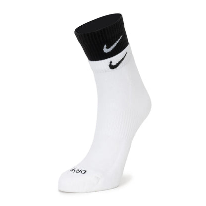 Κάλτσες Nike για άνδρες και γυναίκες, για γυμναστική, τρέξιμο, άσκηση, μαλακές, άνετες, αναπνεύσιμες κάλτσες καθημερινής χρήσης, κάλτσες μέχρι τη μέση της γάμπας