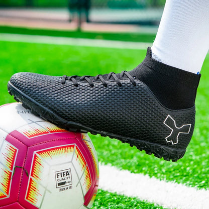 Herren-Qualitäts-Fußballschuhe, strapazierfähige Fußballschuhe für Jungen, leichte Kinder-Fußballschuhe, Futsal-Trainingssneaker, Fußballschuhe mit Stollen