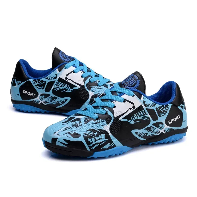 New Men's Kids Soccer Shoes Non-Slip Grass Football Boots Boys Cleats Adult Professional Ultralight Training Shoes Drop Shipping