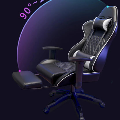 Ergonomická otočná herní židle, pohodlná počítačová moderní domácí kancelářská židle, elastická, manažerská, odolná a prodyšná, Muebles Furniture