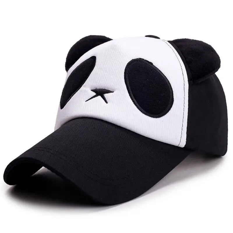 Șepci de baseball drăguțe cu panda pentru vară, pentru bărbați și femei, din bumbac, în stil hip-hop, cu închidere snapback, protecție solară, pentru băieți și fete, pentru activități în aer liber, gorras, dropshipping