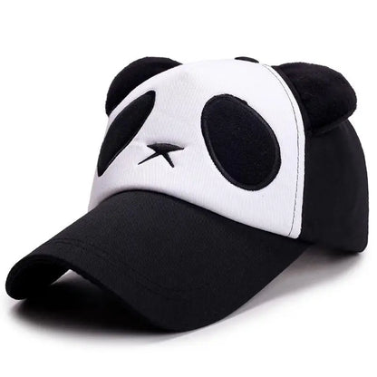 Șepci de baseball drăguțe cu panda pentru vară, pentru bărbați și femei, din bumbac, în stil hip-hop, cu închidere snapback, protecție solară, pentru băieți și fete, pentru activități în aer liber, gorras, dropshipping