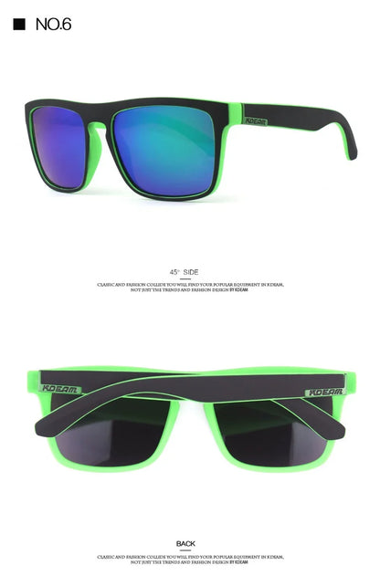 Outdoor Sport Square Myopia Lens Prescription Sunglasses Men Polarized Driving Anti-Glare Myopes Lunettes 0 -0.5 -0.75 Hoz -6.0