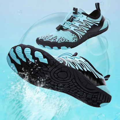 EOCENE Sapatilhas aquáticas barefoot para homem e mulher, de secagem rápida, para desportos ao ar livre, praia, natação, fitness, caminhada na água, caminhadas e ciclismo