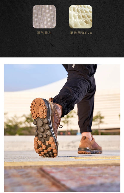 RAX Outdoor Breathable Hiking Shoes for Men Lightweight Walking Trekking Wading Shoes Sport Sneakers Men Outdoor Sneakers Male