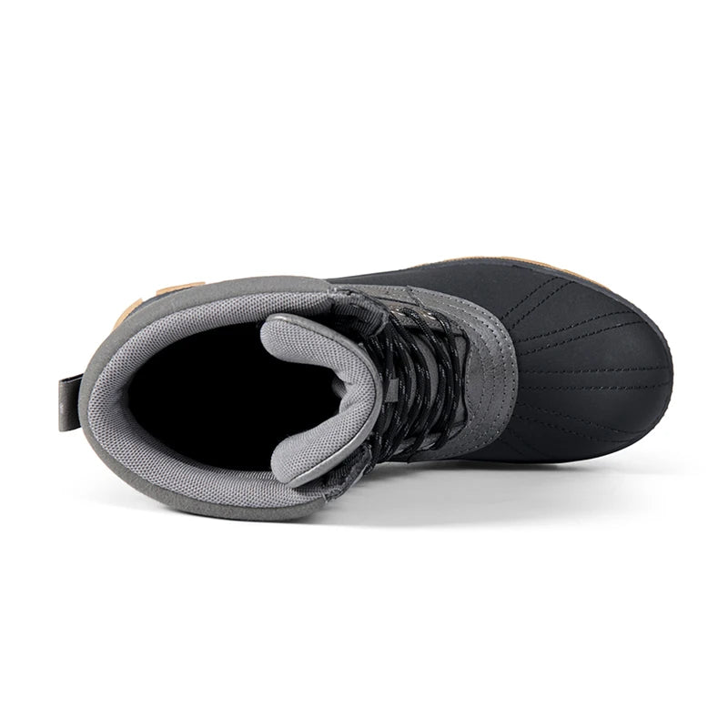 Grande taille 47 bottes d'extérieur pour hommes bottes de neige d'hiver pour hommes bottes de travail d'entraînement imperméable antidérapant garder au chaud chaussures d'hiver