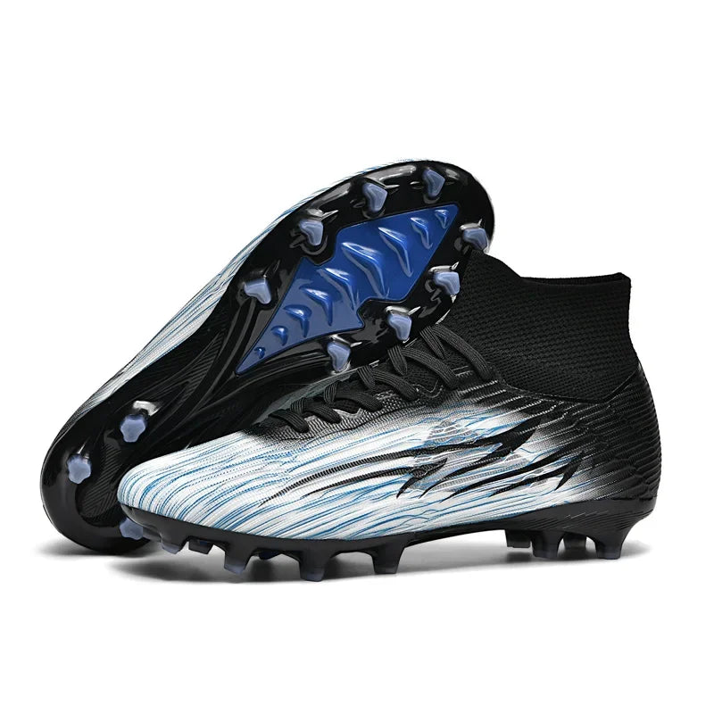 Nouvelles chaussures de football pour hommes, chaussures d'entraînement professionnelles, baskets de match, chaussures de football ultralégères, chaussures de sport pour l'extérieur, antidérapantes, unisexes