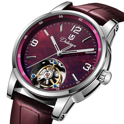 Men’s Fashion Sport Tourbillon Watch – Automatic, Mechanical, Water-resistant – Luxury wristwatch from a premium brand
