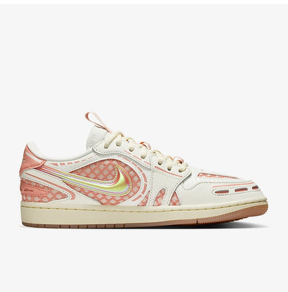 Ténis desportivos casuais almofadados Nike Genuine JORDAN para mulher, estilo clássico e moderno, HQ2186-180