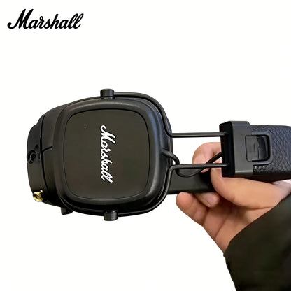 Marshall Major III 3 Wireless/Wired Headphones with Mic Deep Bass Foldable Gaming Bluetooth Headset for Sports & Rock Music